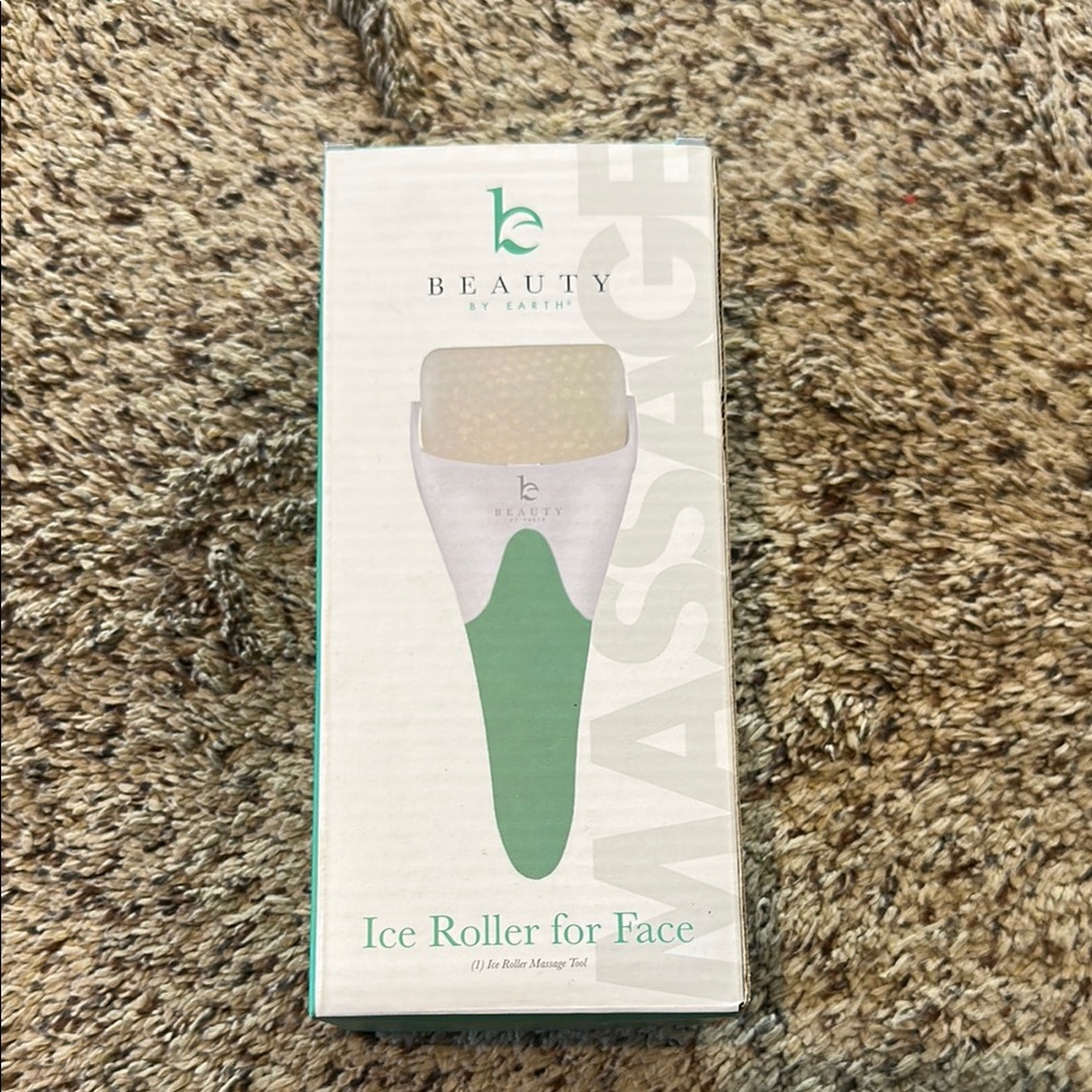 Ice Roller for Face - Green and White